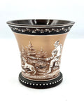 Bohemian Enameled Cup with Boar Hunt Scene