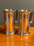 Two Concorde Pewter Whisky Measures