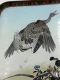 Meiji Cloisonne Tray by Namikawa Sosuke