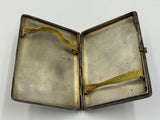 Imperial Russian Silver & Gold Monogram Cigarette Case
