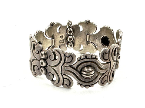 Hector Aguilar/ Taxco Sterling Bracelet