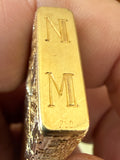 18k gold slim line lighter